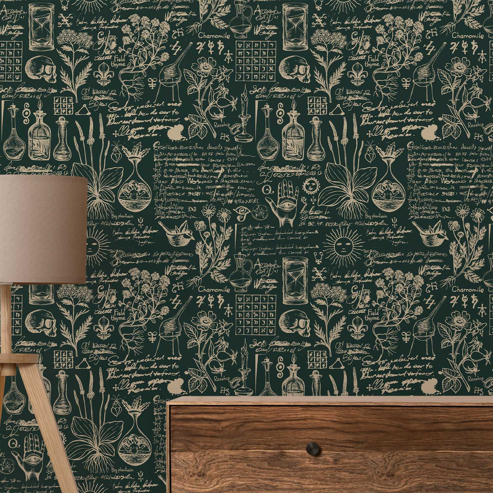 Herbal Wallpaper - Tapeta Green Medicine And Herbal -